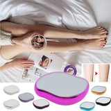 Crystal Hair Remover – Painless Hair Eraser for Legs, Arms & Back | Exfoliating Tool (Random Color)