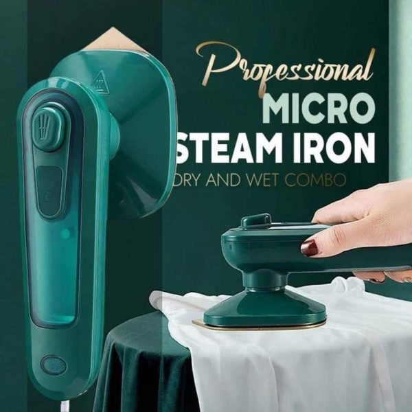 Portable Mini Steam Iron – Handheld Travel Ironing Machine for Clothes