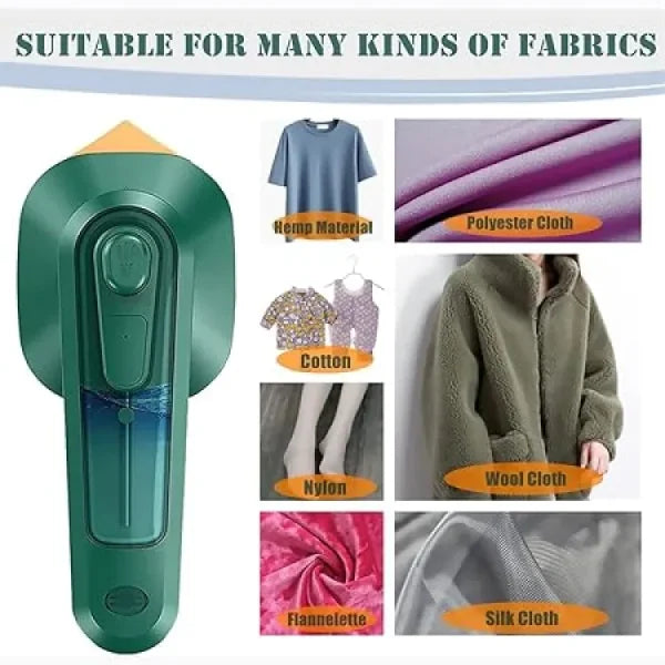 Portable Mini Steam Iron – Handheld Travel Ironing Machine for Clothes