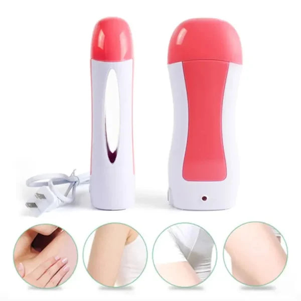 Roll-On Wax Heater – Portable Hot Wax Cartridge for Easy Hair Removal | Epilator for Smooth Skin