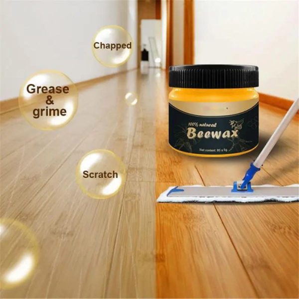 Wood Seasoning Beeswax Polish – All-in-One Furniture Care & Shine Solution
