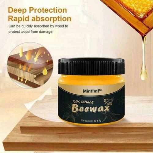 Wood Seasoning Beeswax Polish – All-in-One Furniture Care & Shine Solution